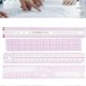 thumbnail image 3 of Multifunctional Sewing Ruler Set Fashion Design Illustration Ruler Clothing Measuring Tools, 3 of 4