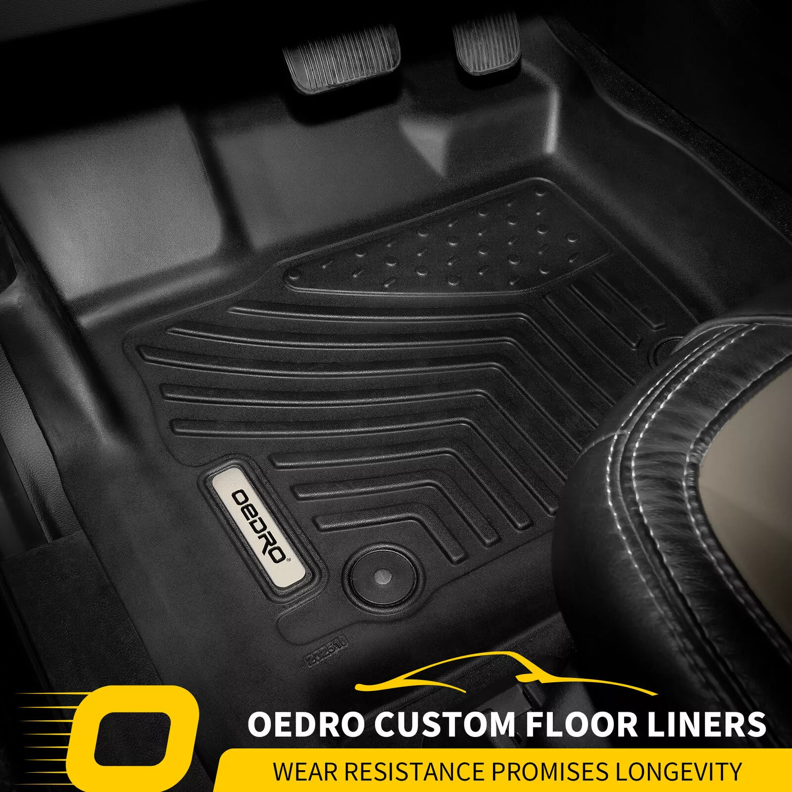 RVNI Toyota RAV4 2025-2019 Full Set for RAV4 Back Seat Cover Protector Cargo Liner Backrest Mats (Include Hybrid) TPE All Weather Floor Liners