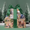 thumbnail image 4 of Rollo de papel para envolver Navidad WRAPAHOLIC Kraft 3 rollos, 4 of 7