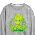 thumbnail image 3 of Marvel Guardians of the Galaxy - Groot Go Green St. Patrick's Day - Toddler And Youth Long Sleeve Graphic T-Shirt, 3 of 5