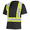Black, variant on JORESTECH High Visibility Short Sleeve Safety T-Shirt, ANSI/ISEA 107-2020 Two-Tone Reflective Work Shirt with Pocket