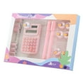 thumbnail image 1 of Graflsoa Pink Nature-Inspired Calculator Set with 7 Clips, 2 Pens, 4 Pushpins, 2 Bookmarks & Battery Included, 1 of 7