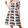 thumbnail image 1 of Vestido de manga corta con diseño TT, vestido de noche de lujo para mujer para boda, vestidos de noche, ropa femenina, 1 of 7