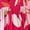 Rose Red & Pink, variant on Women'S Summer Casual Midi Dress Puffy Short Sleeve Square Neck Smocked Tiered Ruffle Dresses Rose Red & Pink S