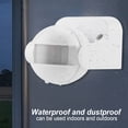 thumbnail image 4 of Infrared Sensor , Waterproof, Automatic Light for Indoors and Outdoors, Motion Sensor Lighting with 160 Detecting Angle, Up to 10M Detecting Distance, 4 of 7