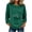 Army Green, variant on Women's Loose Fit Crewneck Sweatshirt Long Sleeve Casual Fashion Pullover Tops with Zipper Pockets, Soft Comfortable Shirts for Women, 6 Colors M-3XL Black