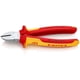 thumbnail image 1 of KNIPEX 70 06 180 SB Pinzas de corte diagonal aislados con fundas en dos componentes, según norma VDE cromado 180 mm, 1 of 1
