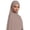 Coffee, variant on Slip-on Modal Jersey Hijab Head Scarf Wrap for Muslim Women
