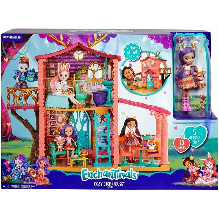 Enchantimals deer house playset deals