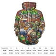 thumbnail image 4 of Plants Vs Zombies Hoodie 3D Print Pullover Hooded Long Sleeve Sweatshirts Tops Blouse with Pocket for Mens Womens, 4 of 7
