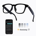 thumbnail image 1 of Gafas inteligentes inalámbricas Bluetooth con traducción MNVOEQ 140+, 1 of 9