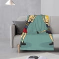 thumbnail image 4 of Manta con estampado multicolor, manta de franela súper suave, ligera y esponjosa, manta de cama de felpa Beavis And Butt-Head, 4 of 8
