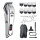 thumbnail image 1 of Maquinas Para Cabello Recargable Cortadora De Pelo Kit Eo Safe Imports Plateado, 1 of 5