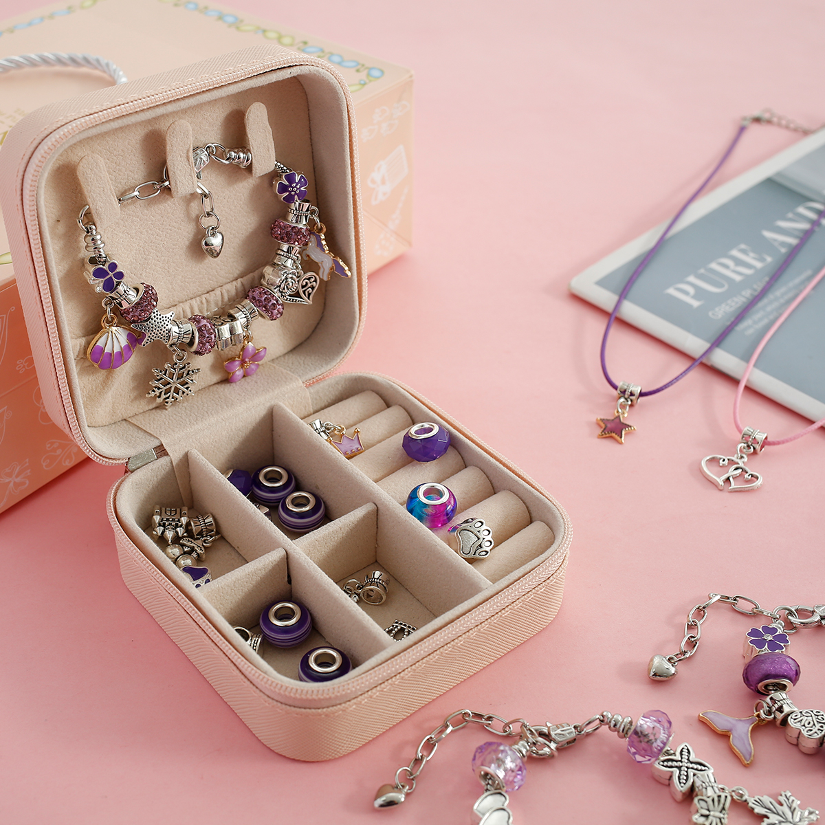 Paw Charm Bracelet UV Resin DIY Kit – Jewelry Made by Me