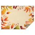 thumbnail image 1 of Thanksgiving Day Table Cloth Waterproof Spillproof Tablecolths Table Covers Happy Thanksgiving Fall Table Cloths for Thanksgiving Background Indoor and Outdoor Birthday Rectangle,60x84inch, 1 of 5