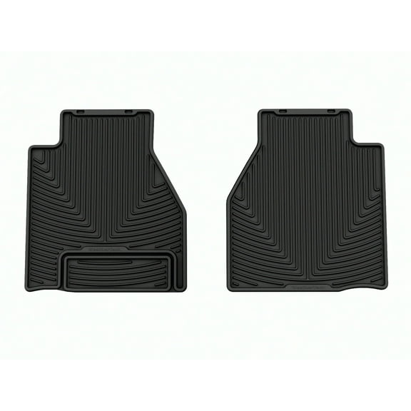 WeatherTech All-Weather Floor Mats compatible with 2022-2026 Nissan Frontier - 2nd Row, Black