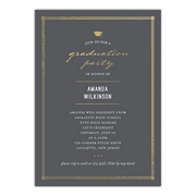 Elegant Grad Graduation Invitation