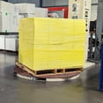 thumbnail image 3 of MMBM Yellow Tinted Stretch Wrap 18" x 1500' 4 Rolls 63 Gauge Hand Shrink Film for Pallet Wrapping and Shipping, 3 of 7