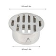 thumbnail image 3 of Greensen Drain de Sol de Balcon en Acier Inoxydable Anti-Obstruction pour Cour Extérieure, Drain de Sol en Acier Inoxydable, Drain de Sol Rond, 3 of 3