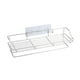thumbnail image 2 of Cesta de ducha de acero inoxidable | Estante organizador de baño de pared | Estante de almacenamiento adhesivo sin taladro | Acero inoxidable 304 | 15.75 x 5.12 x 4.33 pulgadas, 2 of 6