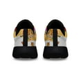 thumbnail image 4 of Fall Happy Thanksgiving Happy Turkey Shoes Sneakers for Women Men Black Size 8.5, 4 of 7