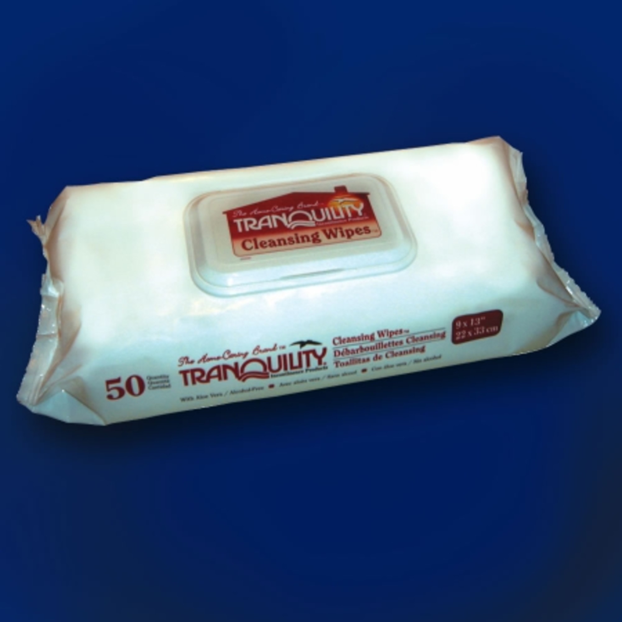 Tranquility Cleansing Wipes, Case of 280