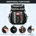 thumbnail image 2 of Maelstrom Backpack Cooler,Soft Lightweight Leakproof Cooler Backpack,35/50 Can Insulated Cooler Bag, 2 of 9