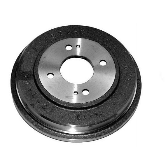 Rear Brake Drum - Compatible with 2009 - 2013 Honda Fit 2010 2011 2012