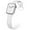 White, variant on LEIXIUER Letters Engraved Strap Compatible with Apple Watch Band iWatch Bands 41mm 40mm 38mm 42mm 44mm 45mm 49mm Silicone Sport Band Bracelet for iWatch Series 9 8 7 6 5 3 SE Ultra 2