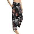 thumbnail image 2 of Robert Downey Jr Women's Pajama Pants, All Over Print Causal Drawstring Lounge Pant, Comfy Loose Wide Leg Pajamas Bottoms Trousers with Pockets, 2 of 8