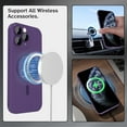 thumbnail image 2 of Magnetic case for iPhone 11 Pro Max Phone Case for Women, Matte Luxury Soft Metallic Luster Design with Camera Lens Protector, Compatible with Magsafe Case for iPhone 11 Pro Max 6.5"-Purple, 2 of 13