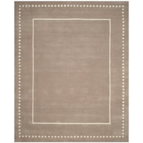 SAFAVIEH Bella Danita Bordered Wool Area Rug, Beige/Ivory, 10' x 14'