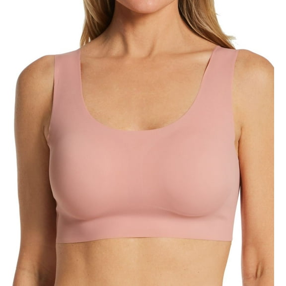 Women's Bali DF3491 Comfort Revolution EasyLite Seamless Wirefree Bra (Misted Rose XL)