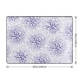 thumbnail image 2 of Area Rugs For Living Room Decor - Lilac Flowers Abstract Soft Anti Slip Throw Washable Rugs 5x7 For Bedroom, Indoor Carpet For Bedroom Living Room 80x58In, 2 of 7