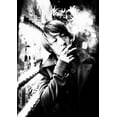 thumbnail image 2 of Matsunaga, Toru 11x14 Gold Ornate Wood Framed with Double Matting Museum Art Print Titled - Smoking, 2 of 4