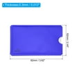 thumbnail image 2 of Unique Bargains RFID Blocking Sleeves Identity Theft Prevention Credit Cards Secure Protector Holders Sleeves Blue 10Pack, 2 of 6