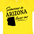 thumbnail image 4 of Inktastic Someone in Arizona Loves Me Boys or Girls Baby Bodysuit, 4 of 5