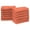Orange, variant on Eco-Friendly 100% Cotton Ring-Spun 12-Piece Face Towel Set Rosewood