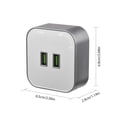 thumbnail image 4 of TFixol Track Sockets Power Track Socket Outlet Electric Mobile Track Socket Power Track Adapter for Office Kitchen and Living Room, 4 of 7