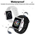 thumbnail image 4 of Silicone Sport Replacement Band 42mm 44mm with Adjustable Buckle, Compatible for Apple Watch Series 6/5/4/3/2/1 [White], 4 of 5