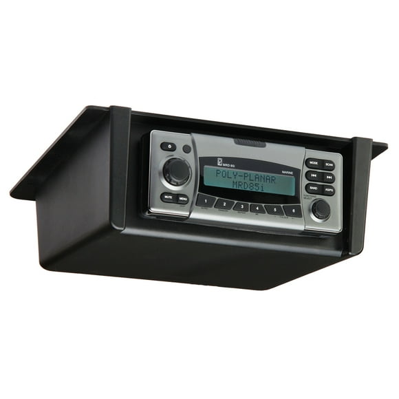 POLY-PLANAR RM-10 Support RADIO UNDERDASH/OVERHEAD Noir