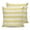 White Yellow, variant on Pillow Covers 24x24 Set of 2, Aqua Striped Throw Pillow Covers Decorative Couch Cushion Cover, Rustic Farmhouse Stripes Microfiber Soft Square Pillowcases for Bedroom Living Room Sofa