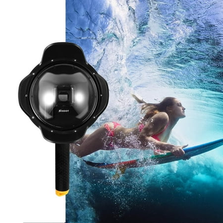2019 The Newest! 6 inch Diving Underwater Lens Hood Dome Lens Dome Port for H ero 3+/4 Camera Underwater Photography (Best Underwater Camera 2019)