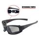 thumbnail image 4 of Gafas de montar en motocicleta polarizadas estilo deportivo intercambiables a prueba de golpes gafas de sol para deportes al aire libre visión nocturna multifuncionales, 4 of 8