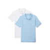 Wonder Nation Boys School Uniform Short Sleeve Pique Polo Shirts, 2-Pack, Sizes 4-18 & Husky