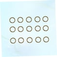 thumbnail image 4 of unbranded 200Ud Llaveros Metálicos Dorados Aro Circular Resistente Para Uso En Joyería Y Llaves, 4 of 8