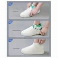 thumbnail image 3 of Anti-Slip Latex Shoe Covers Reusable Non-Slip Waterproof Wear- Rainy Day Outdoor Boots Protective Covers Red, 3 of 9