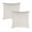 White, variant on Covers&All Sunbrella Pillows Set of 2, UV Fade resistant & Water Repellent Square Throw Pillows (Inserts with Covers) for Indoor Outdoor Use