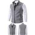 thumbnail image 1 of Chaleco De Lana Para Hombre |Trabajo |Diario |Ocio,Chaleco De Lana Para Hombre,Chaleco De Trabajo De Oficina De Lana Para Hombre Crazyyours,Chalecos De Ropa Exterior Para Hombre, 1 of 8