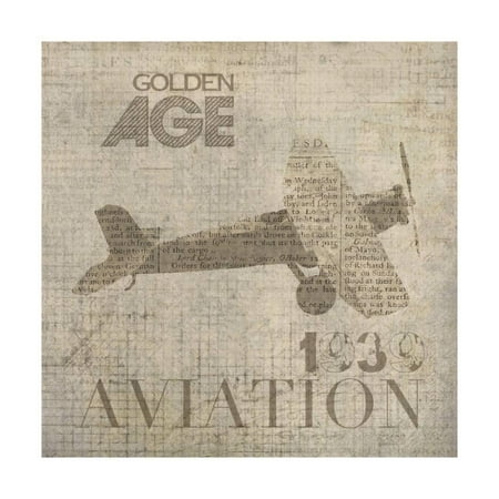 - Vintage Aviation IV Print Wall Art By Irena Orlov
